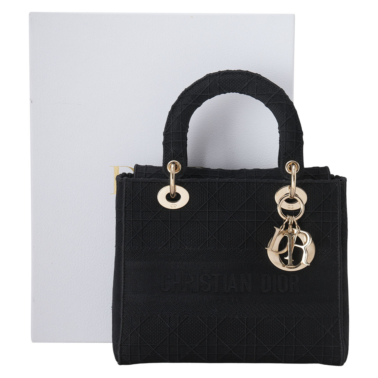 CHRISTIAN DIOR(USED)크리스찬 디올 D-LITE 레이디백 미듐